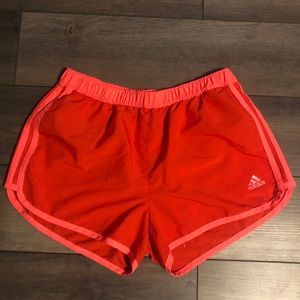 Red Running Shorts